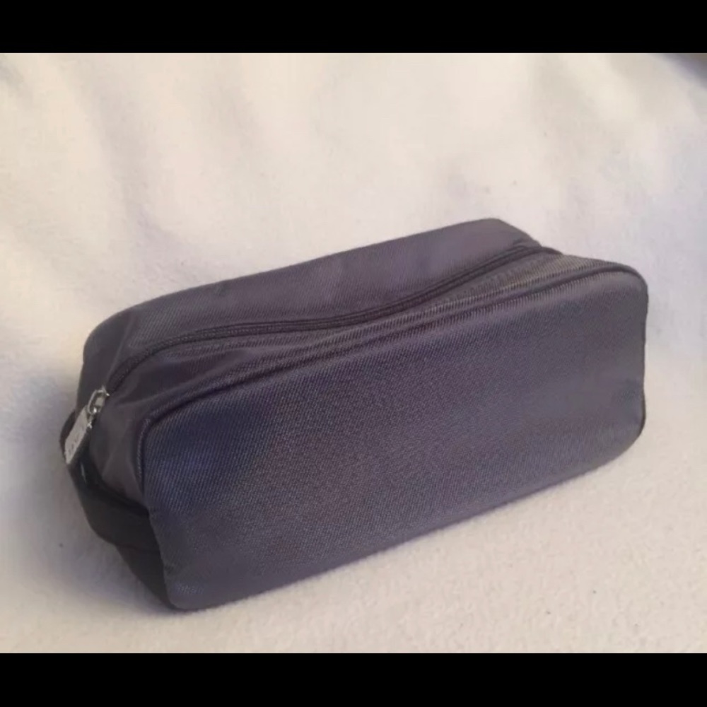 NWOT LAB Series For Men DOPP Toiletry Travel Bag Case Grey